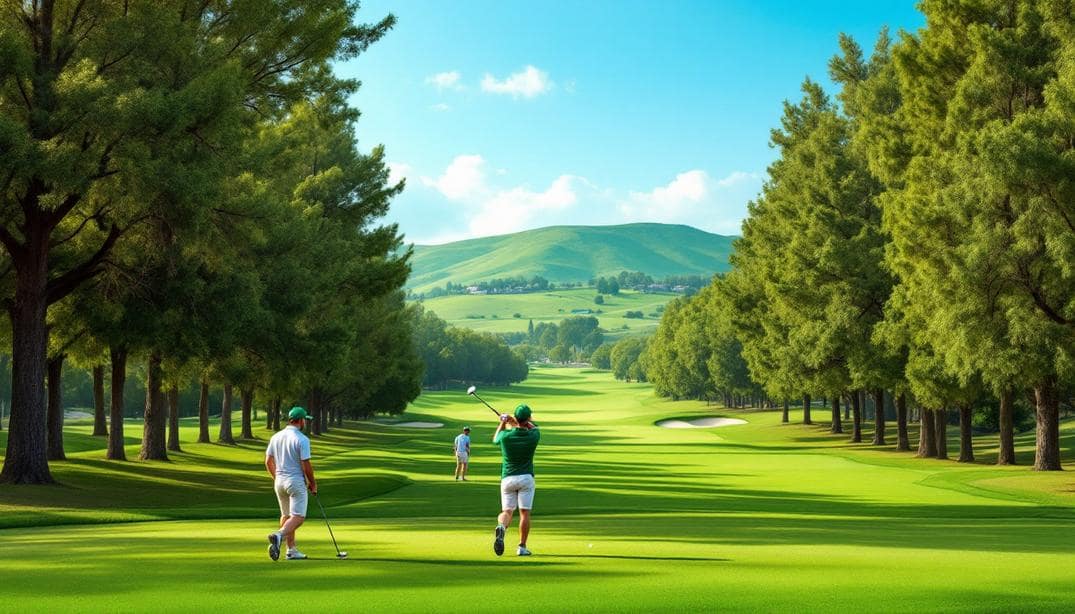 A well maintained golf course with picturesque water features recognized as one of the best golf courses in Garden Grove. min